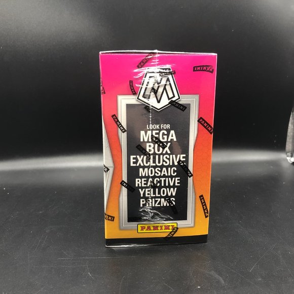 2020-2021 Panini Mosaic NBA Basketball Mega Box Target Green Fluorescent Prizms - Picture 2 of 4